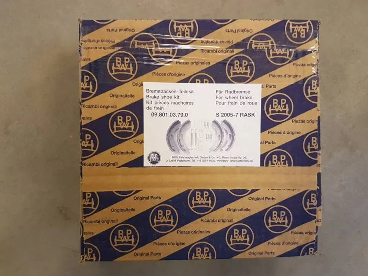 Billede 1 - BPW Br. bakker 200 mm