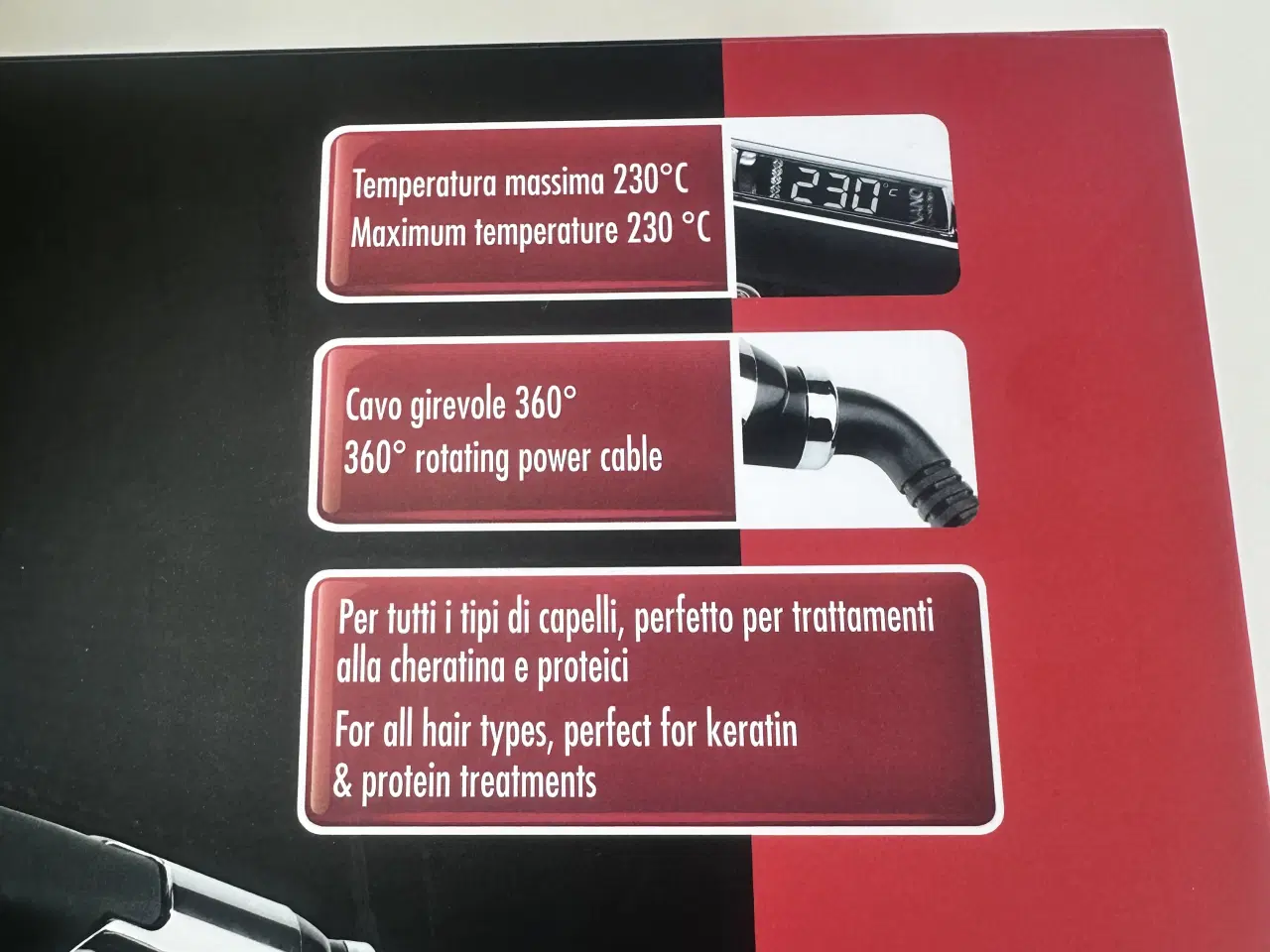 Billede 3 - Hairgene glatte og stylingjern small/slim