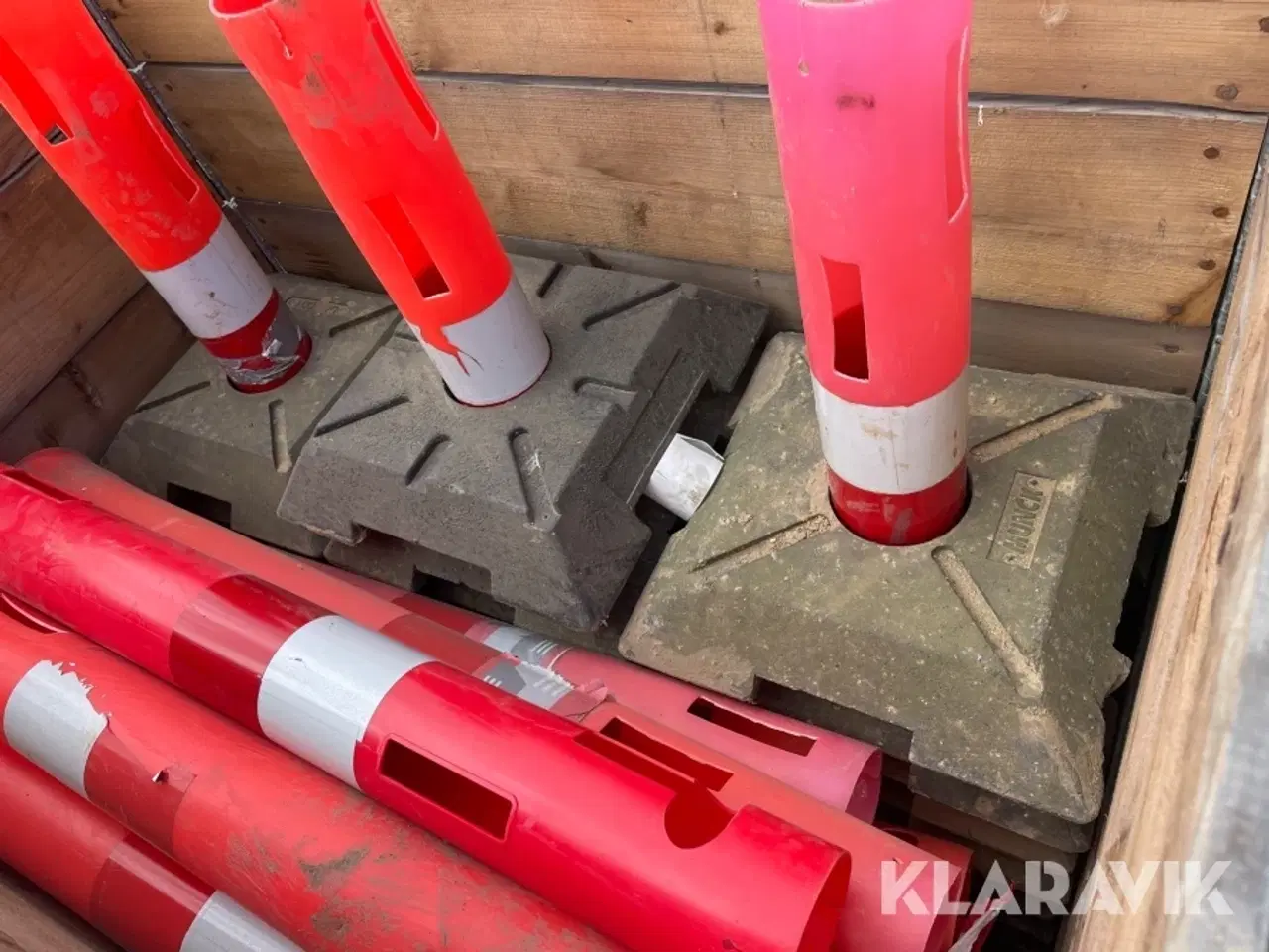 Billede 12 - Afspærrings cylinder med fødder