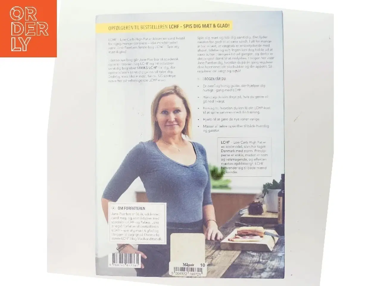 Billede 3 - Mæt & slank med LCHF : low carb, high fat af Jane Faerber (Bog)