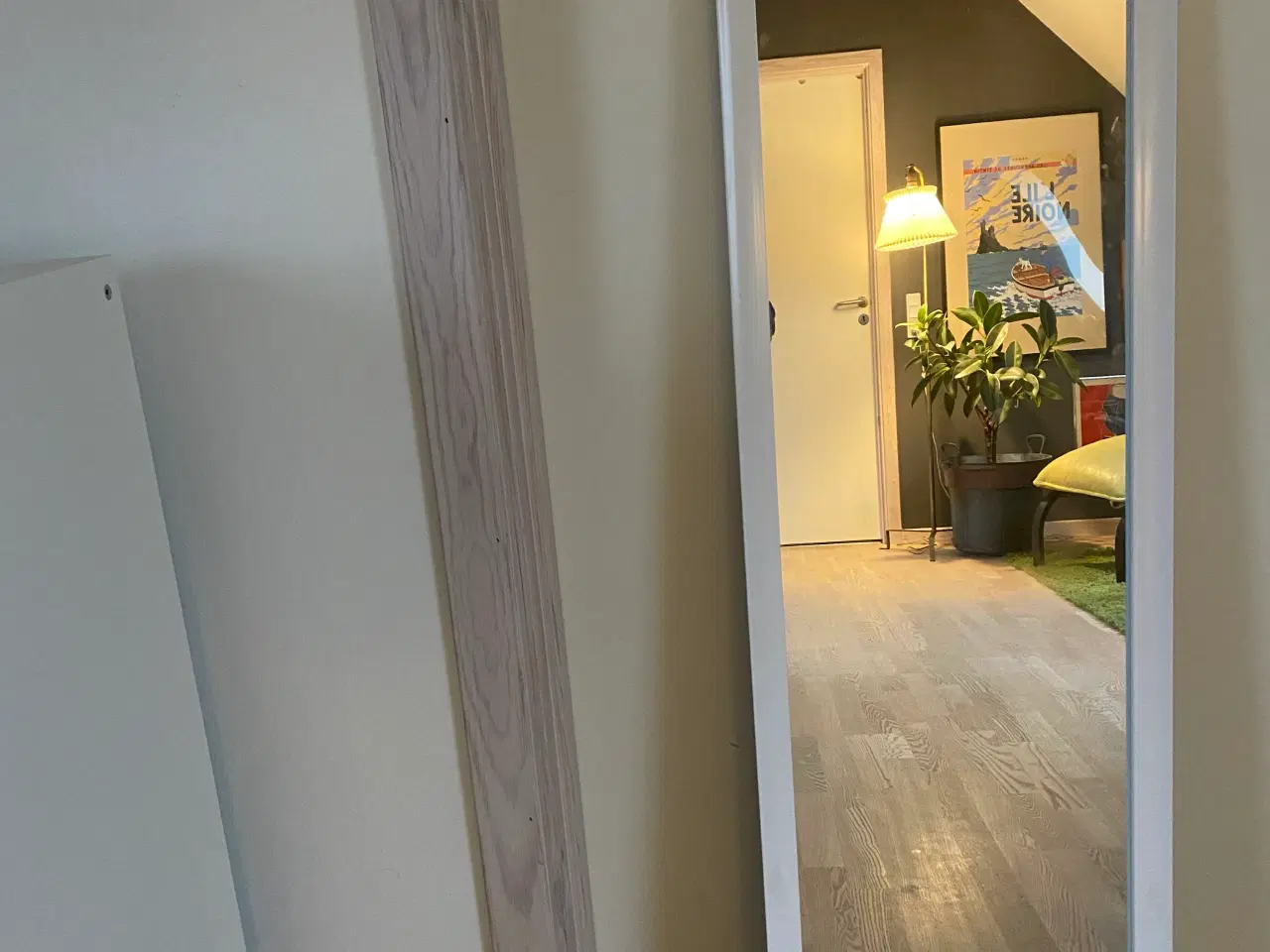 Billede 1 - Spejl BALSLEV 35x127 hvid