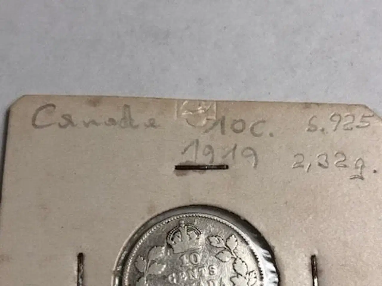 Billede 1 - 10 Cents Canada 1919