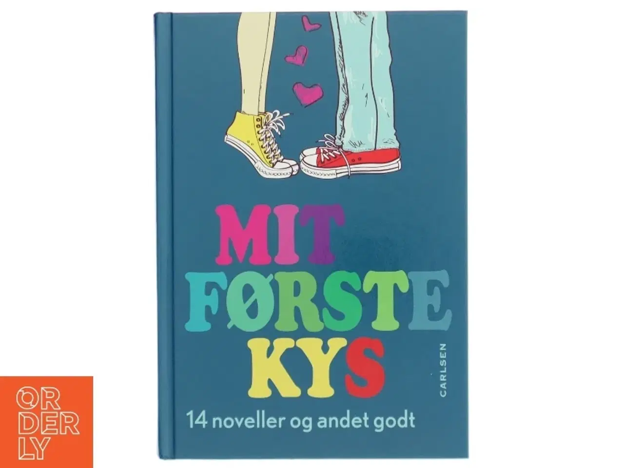 Billede 1 - Mit første kys af Johanne Algren (Bog) fra Carlsen