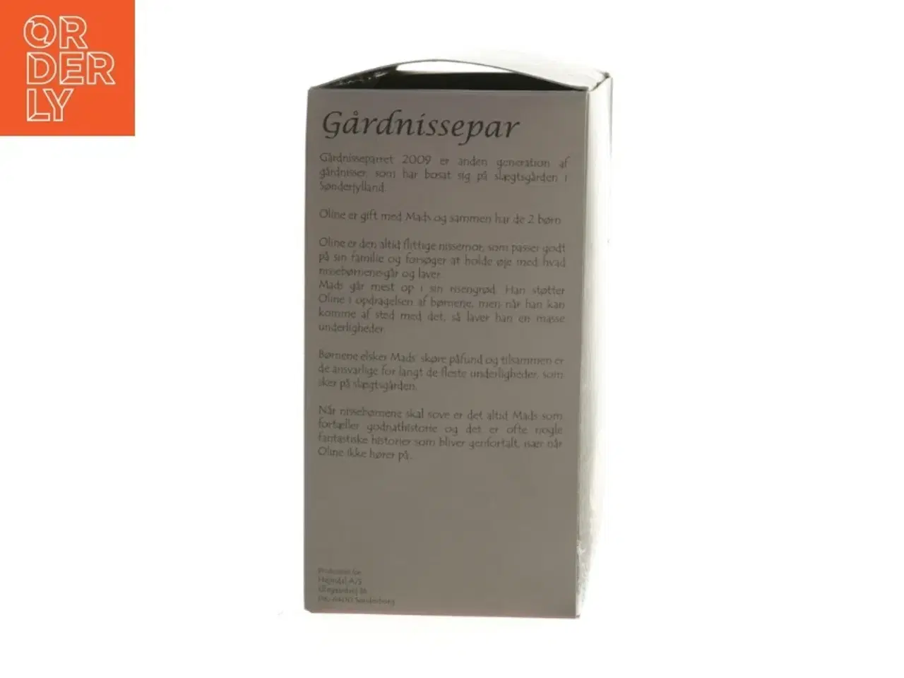 Billede 5 - Gårdnissepar figur 2009 fra Hejmdal (str. 12,5 cm)