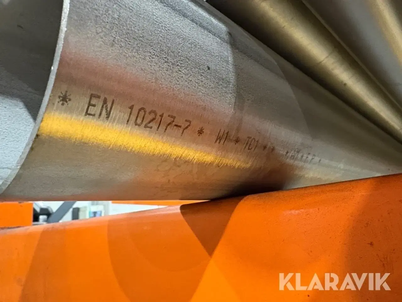 Billede 6 - Parti af rustfri 316 rør forskellige længder 11 styk i alt