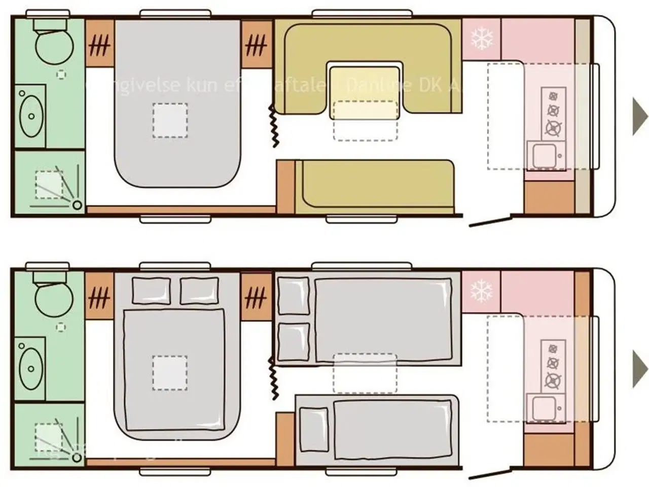 Billede 17 - 2020 - Adria Alpina 663 HT Populær Vogn med Fortelt og mover