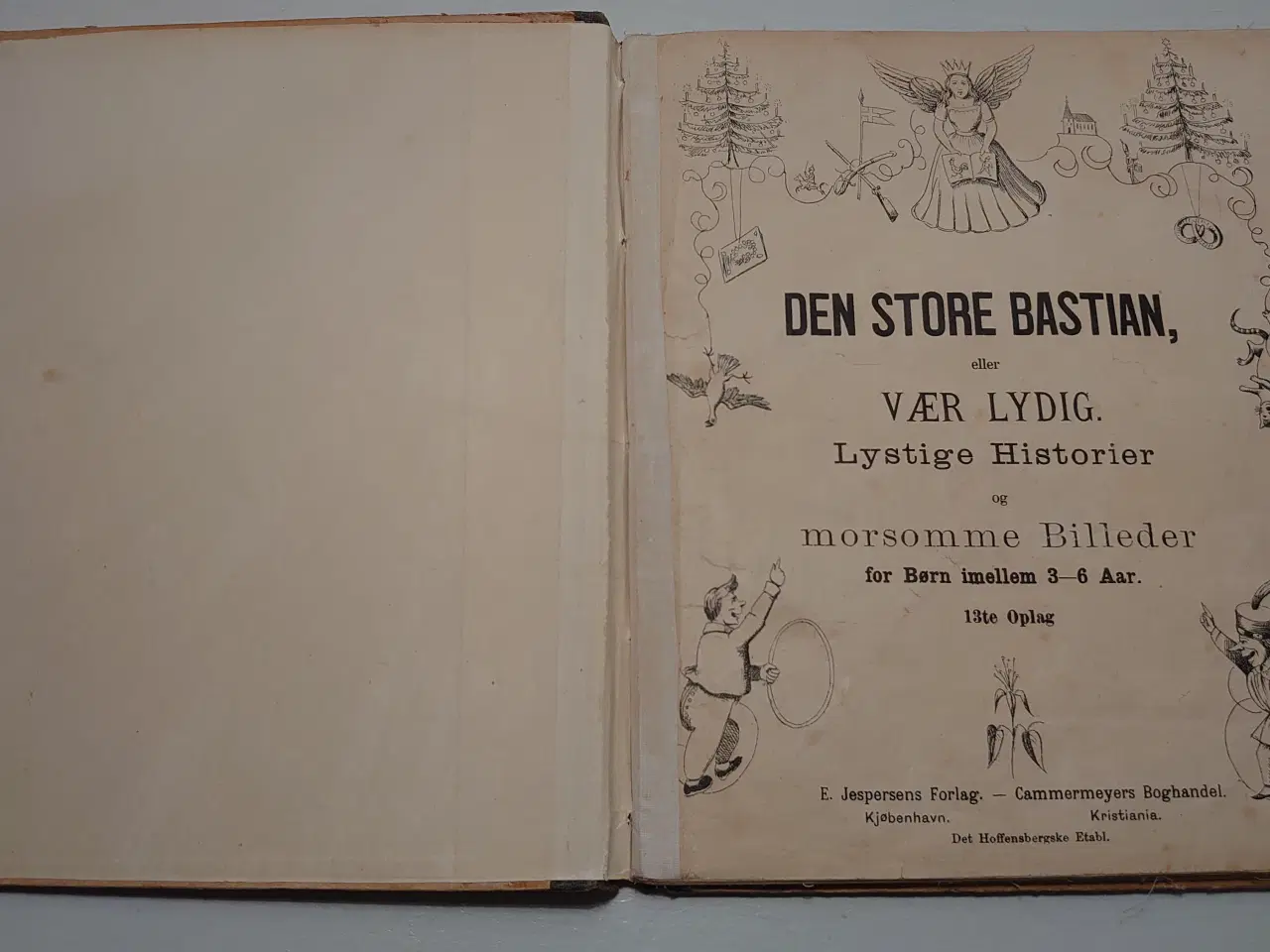 Billede 3 - Hoffmann, Heinrich:Den store Bastian. Udg.ca.1900