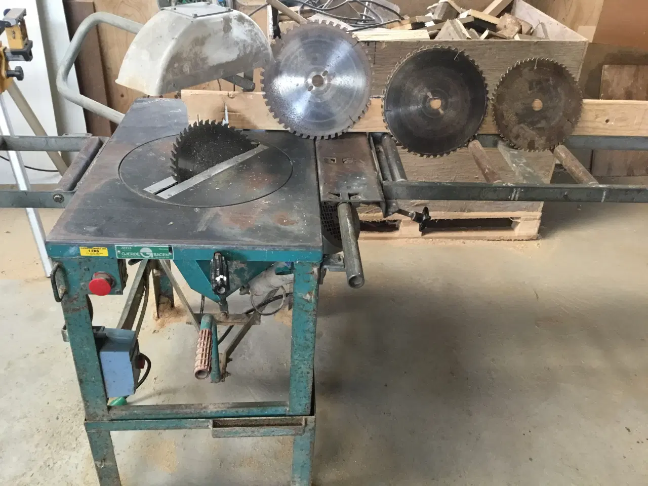 Billede 8 - Gjerde bygningsrundsav Model 1203