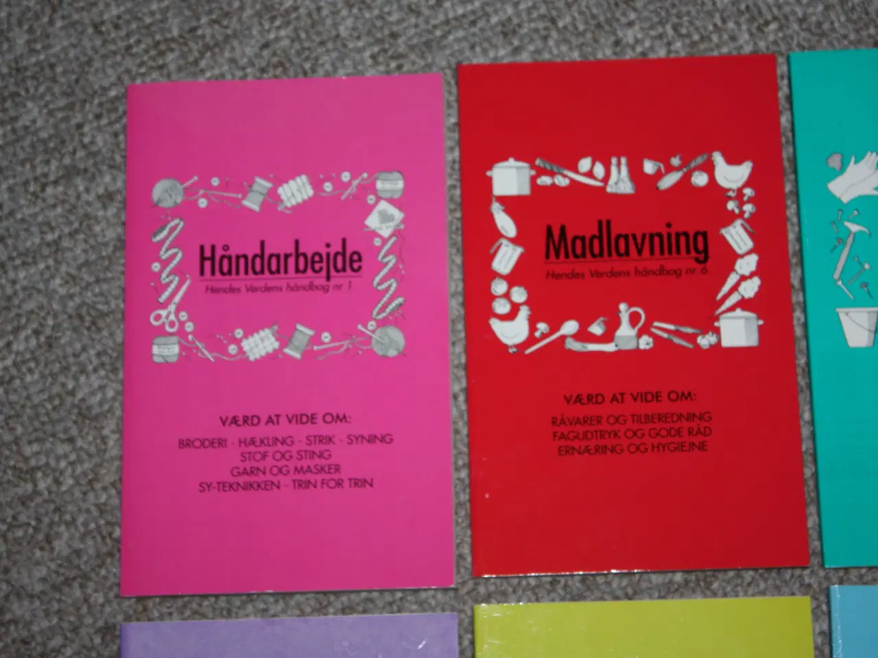 Billede 2 - Hendes verden Hobby bøger pris for 8 stk.
