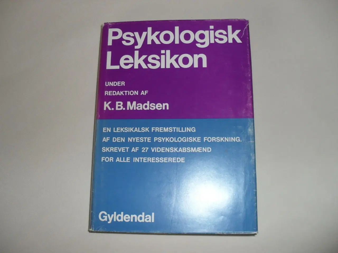 Billede 1 - Psykologisk leksikon