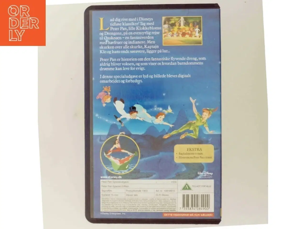 Billede 3 - Peter Pan VHS fra Disney