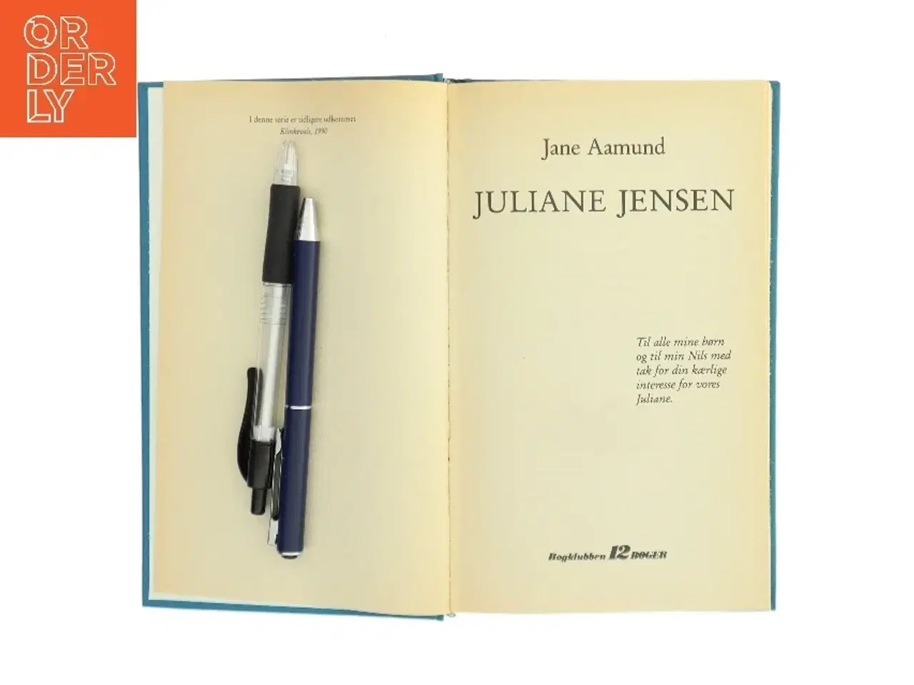 Billede 1 - Juliane Jensen af Jane Aamund (Bog)