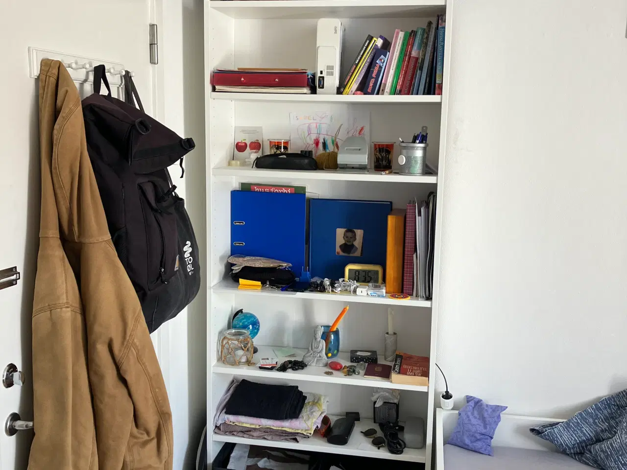 Billede 1 - Stor hvid reol 