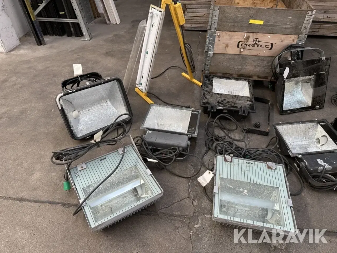 Billede 4 - Arbejdslamper 11 styk