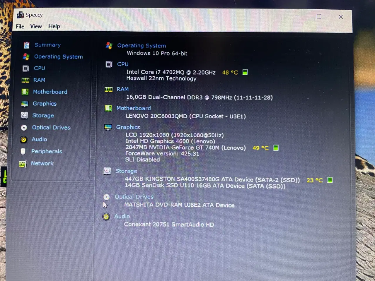 Billede 3 - 15” Lenovo i7 3 GHz 16GB Ram,NVIDIA grafik + Dock