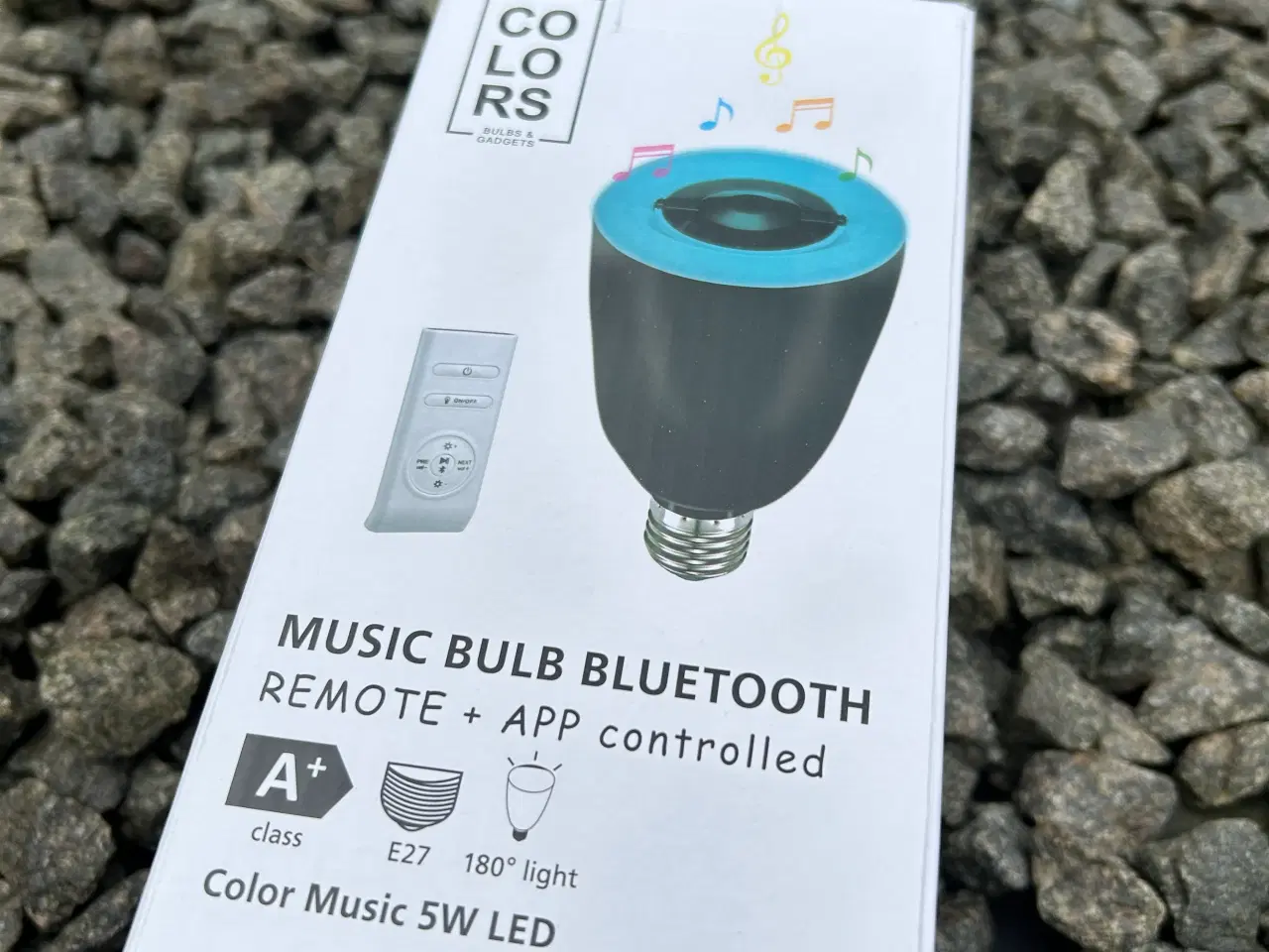 Billede 3 - Musikpære med lys og Bluetooth