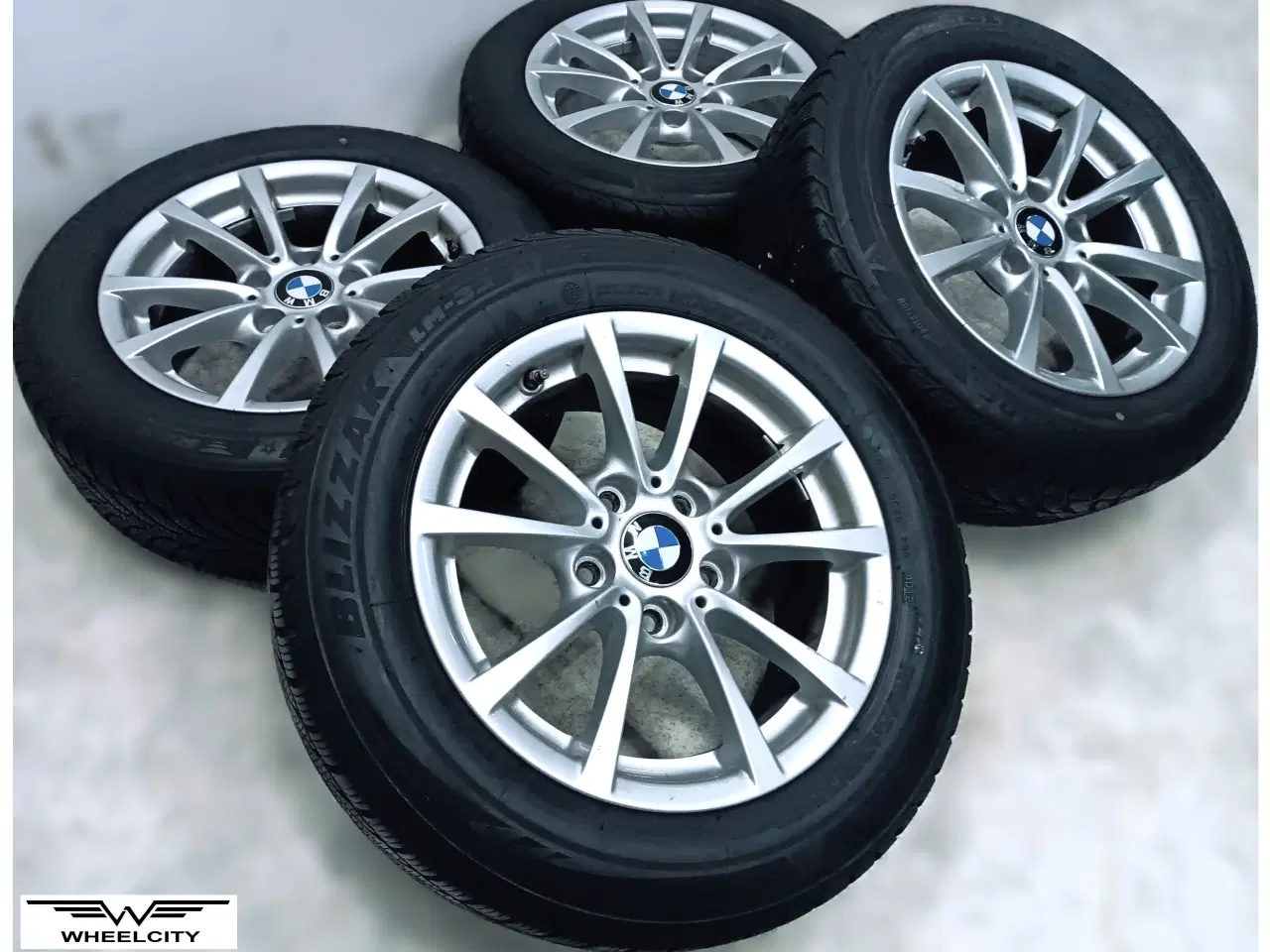 Billede 1 - 5x120 16" ET31 nav 72,6ø BMW vintersæt inkl.TPMS