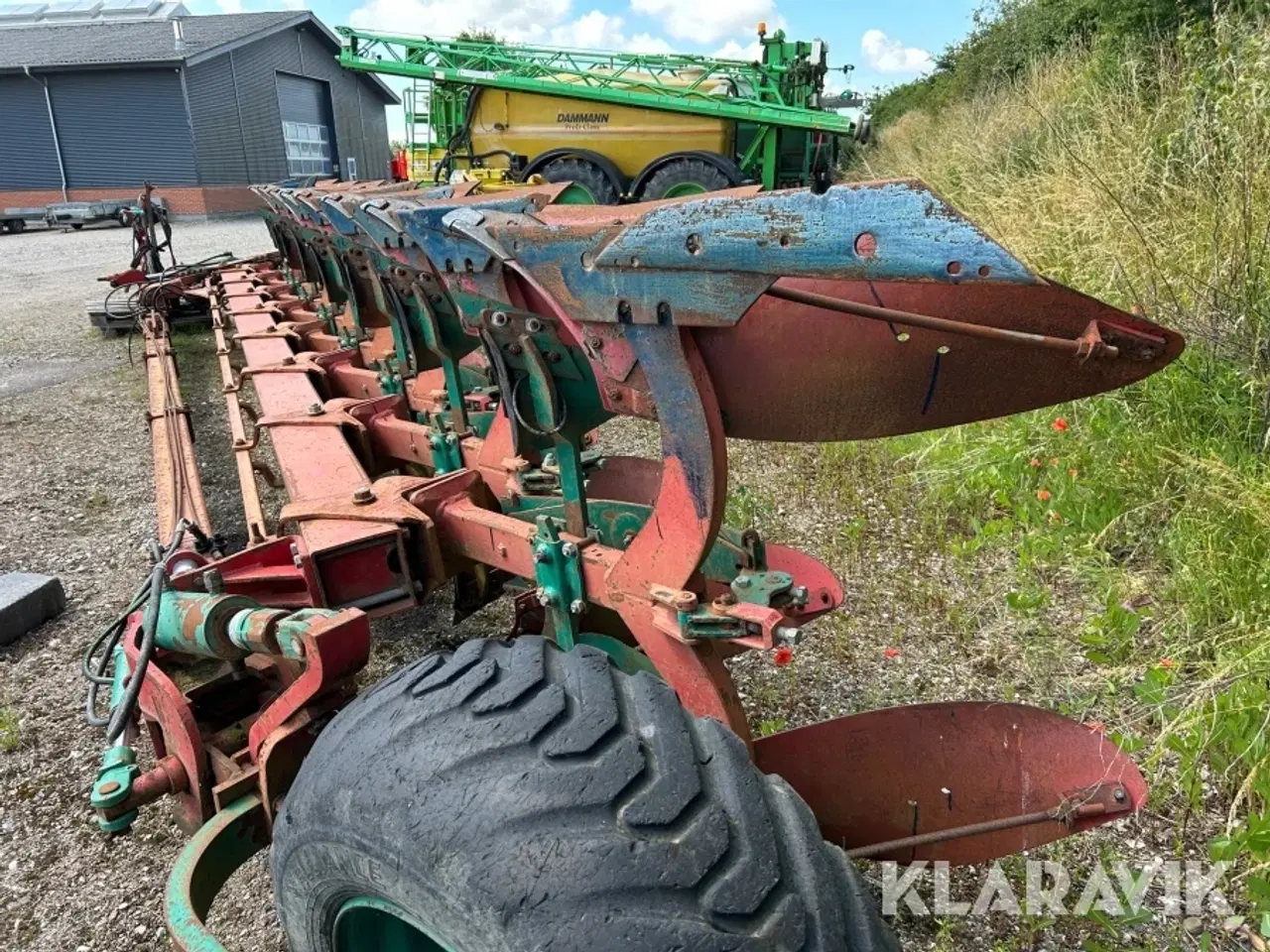 Billede 11 - 8 furet plov Kverneland PB 100