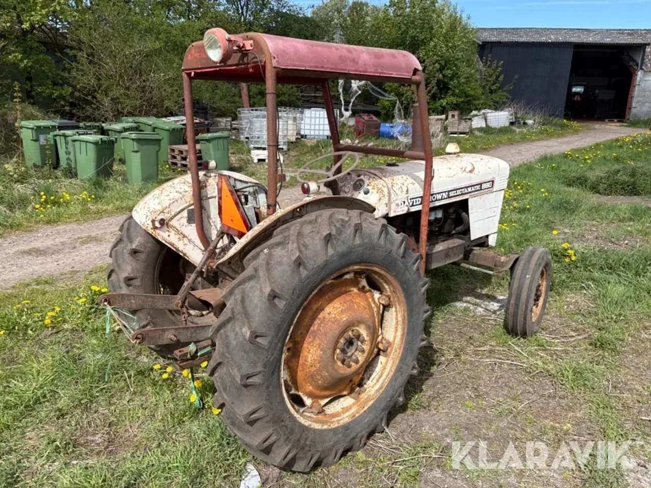 Billede 5 - Veterantraktor David Brown Selectamatic 880