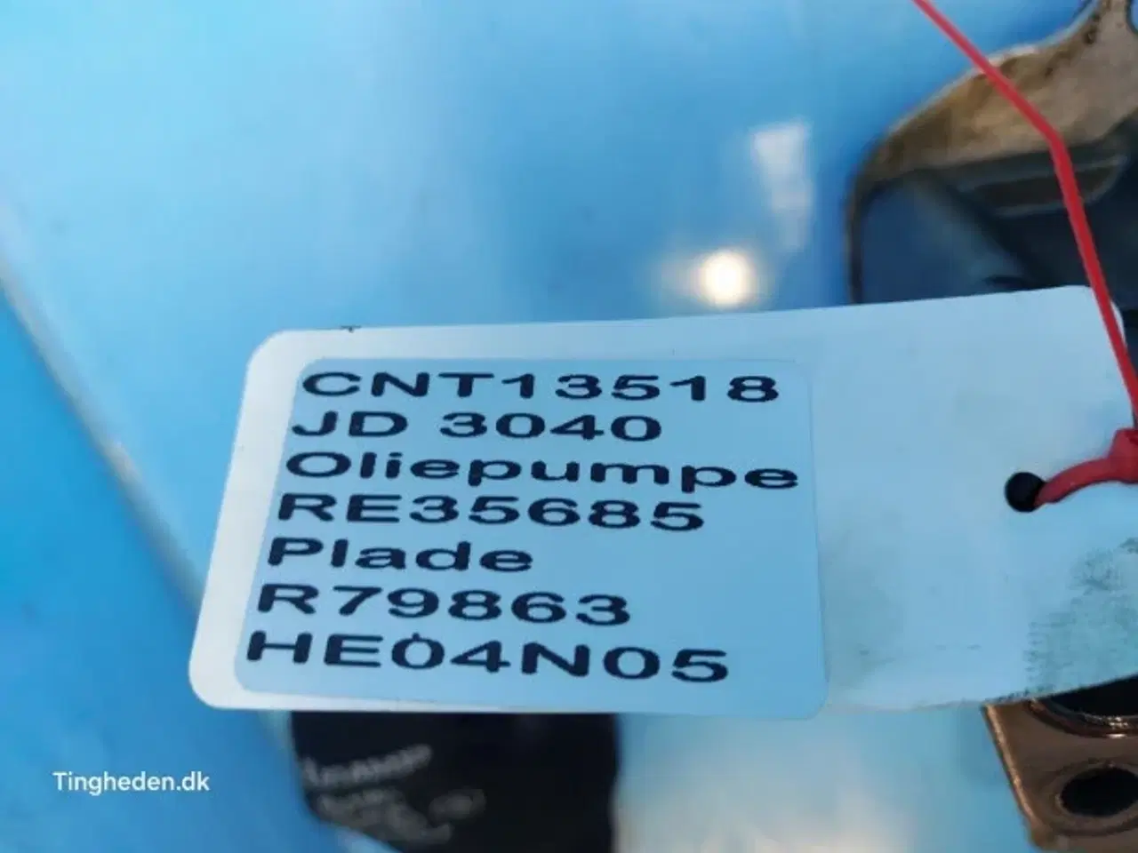 Billede 15 - John Deere 3040 Oliepumpe RE35685