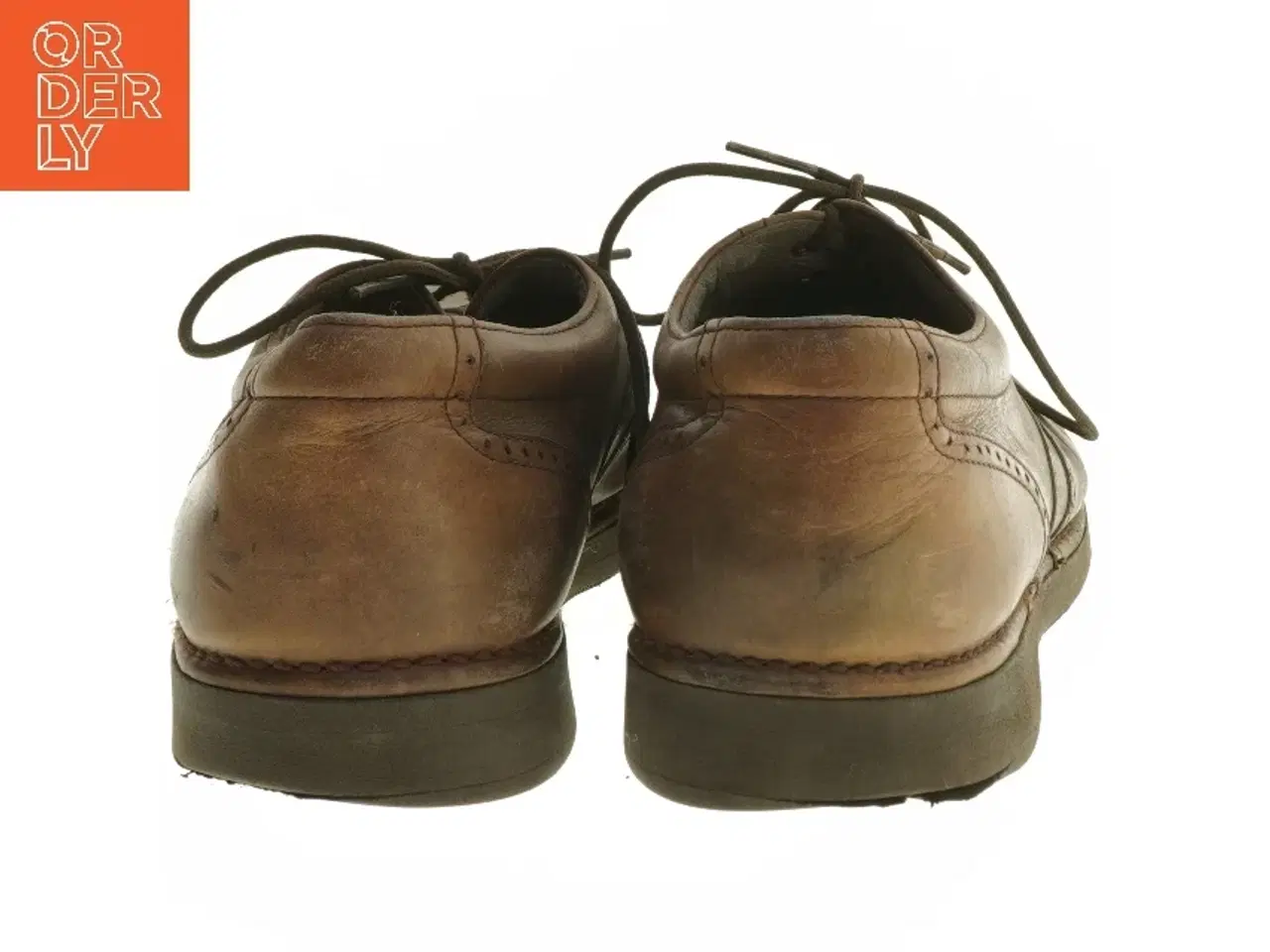 Billede 2 - Brune herresko i læder fra Rockport (str. længde 29,5 cm)