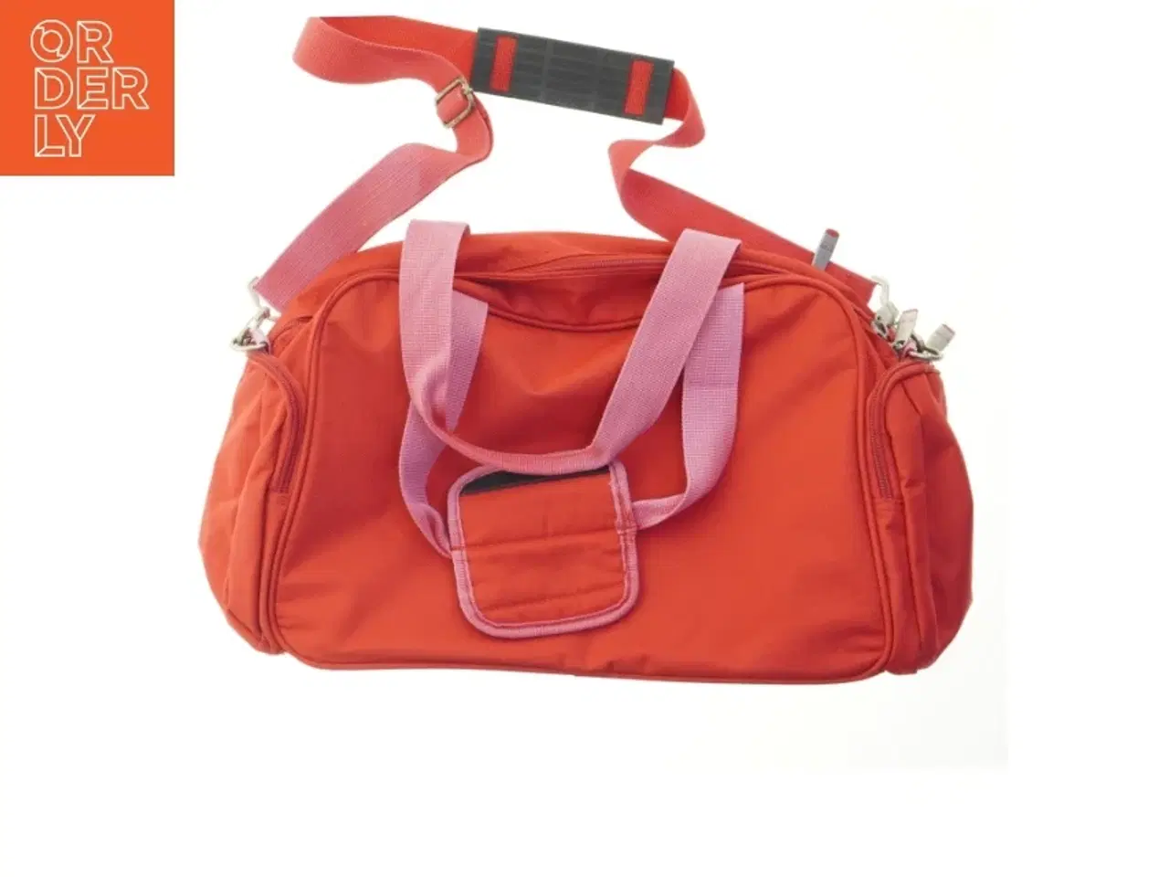 Billede 2 - Rejsetaske i rød fra Aries (str. 53x31 cm)