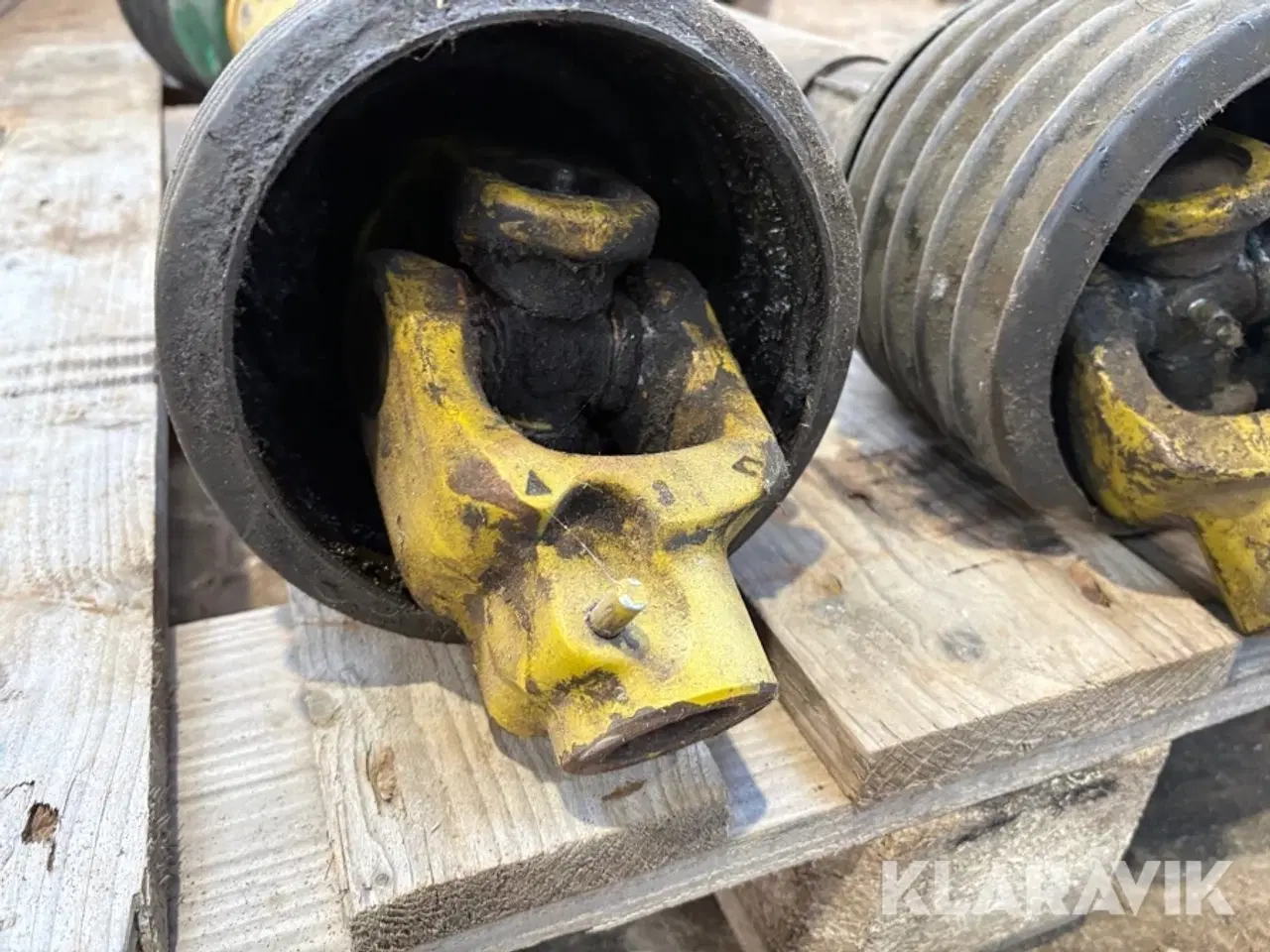 Billede 11 - PTO aksler Walterscheid PGH20 1604 til Kongskilde skårlægger højre og venstre side