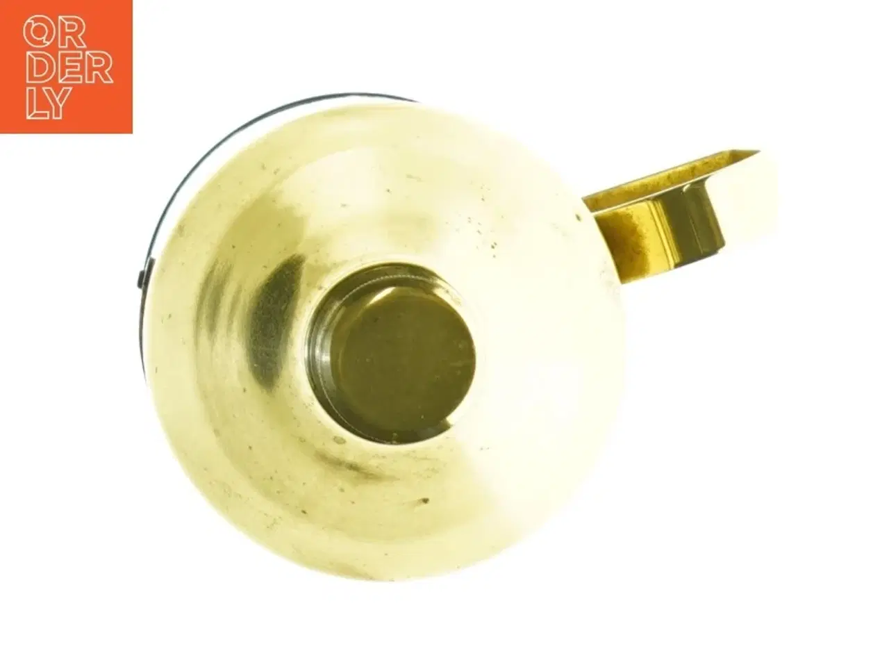 Billede 3 - Messing whiskyflaske (str. 21 x 9 cm)