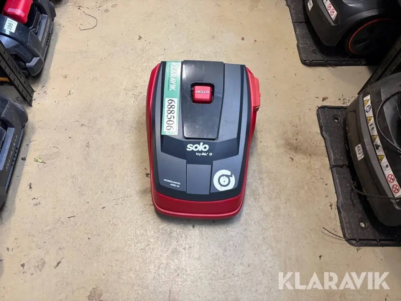 Billede 1 - Robotgræsslåmaskine AL-KO Robolinho 450 W med garage