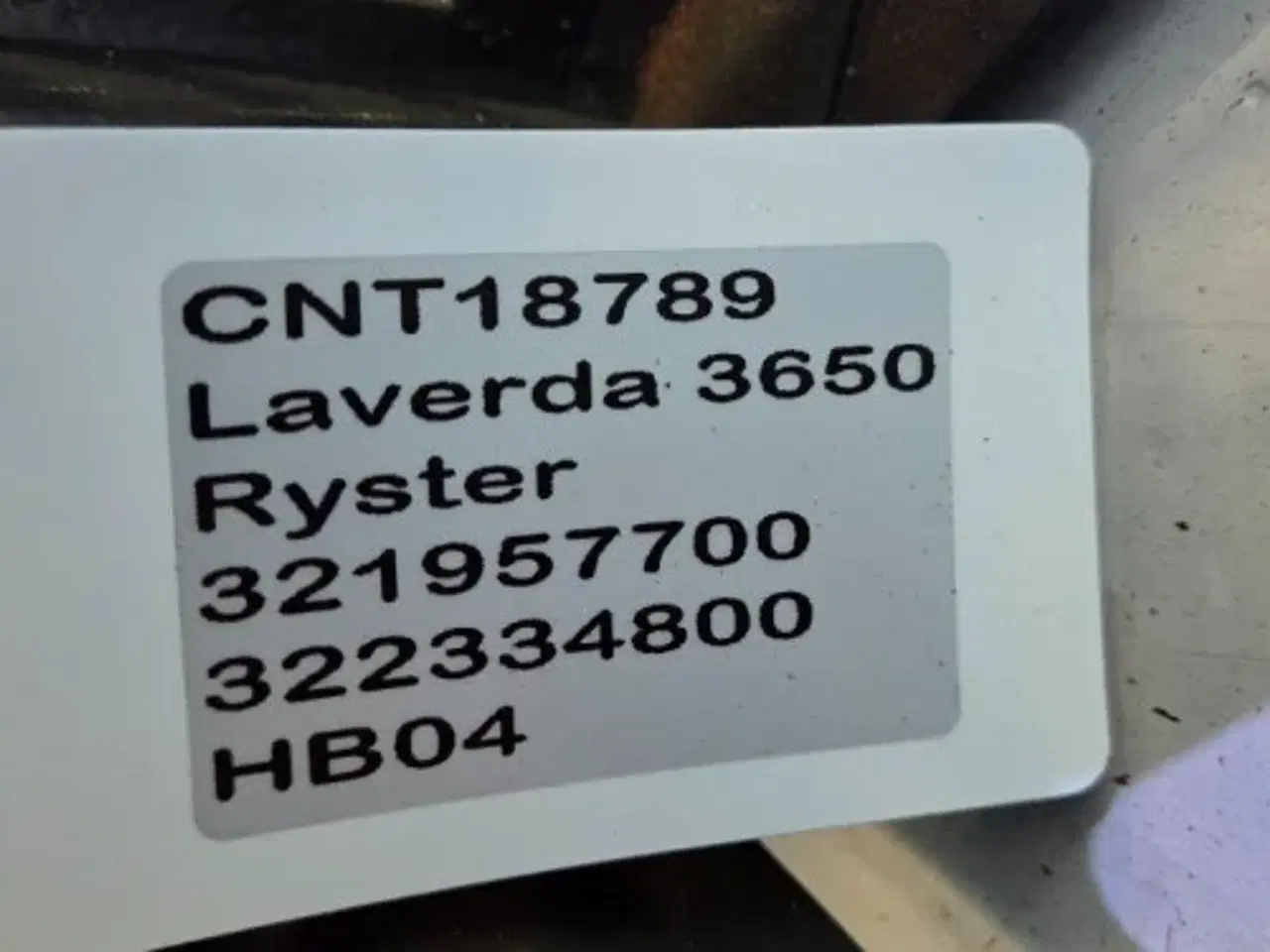 Billede 17 - Laverda 3650 Ryster 322334800