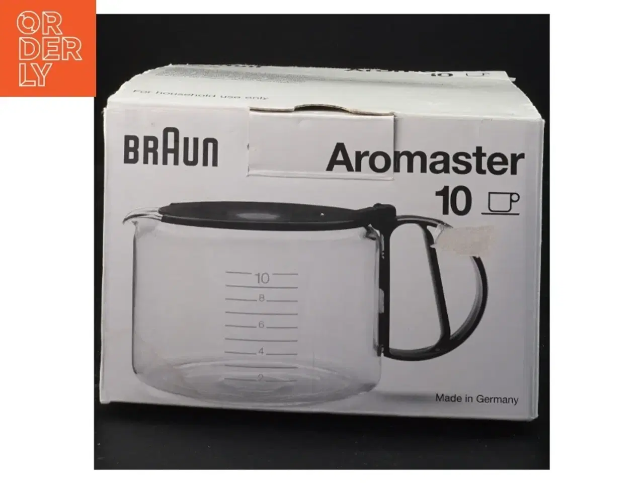 Billede 1 - Braun Aromaster 10 glaskande fra Aromaster (str. 15 x 11 cm)