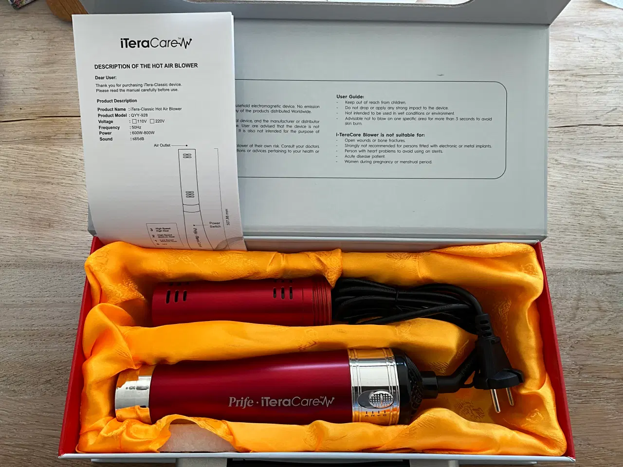 Billede 2 - Frekvensblæser Iteracare, den originale.