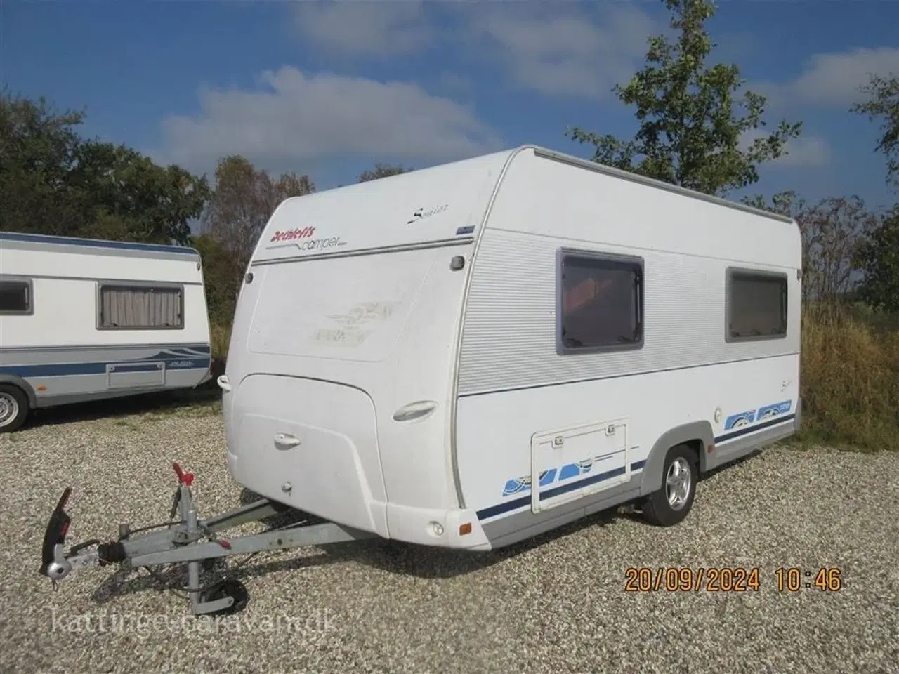 Billede 2 - 2001 - Dethleffs Camper 440 DB   Super rejsevogn. God vægt.