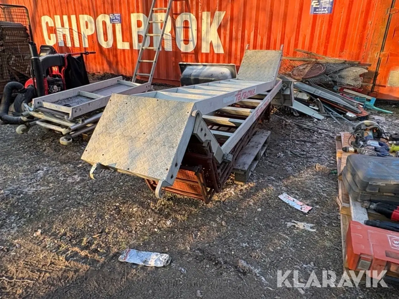 Billede 1 - Larone nedsænket Stillads trapper Fararone Sc245