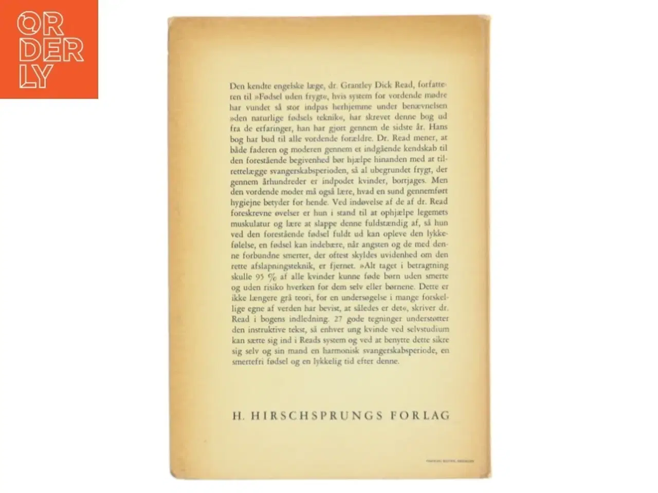 Billede 2 - Vi venter et barn af Grantly Dick Read (Bog)