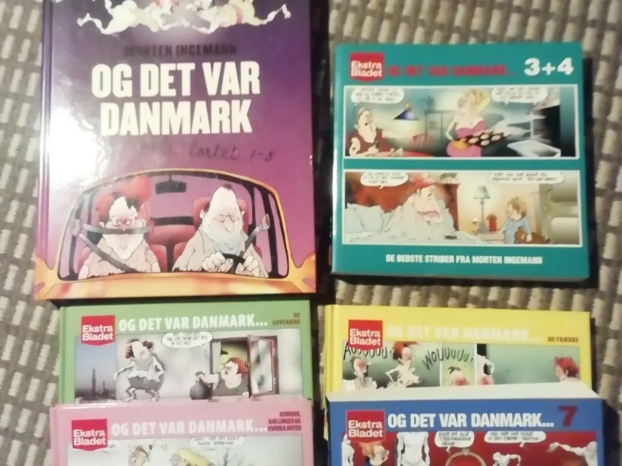 Billede 1 - Og det var Danmark bøger 