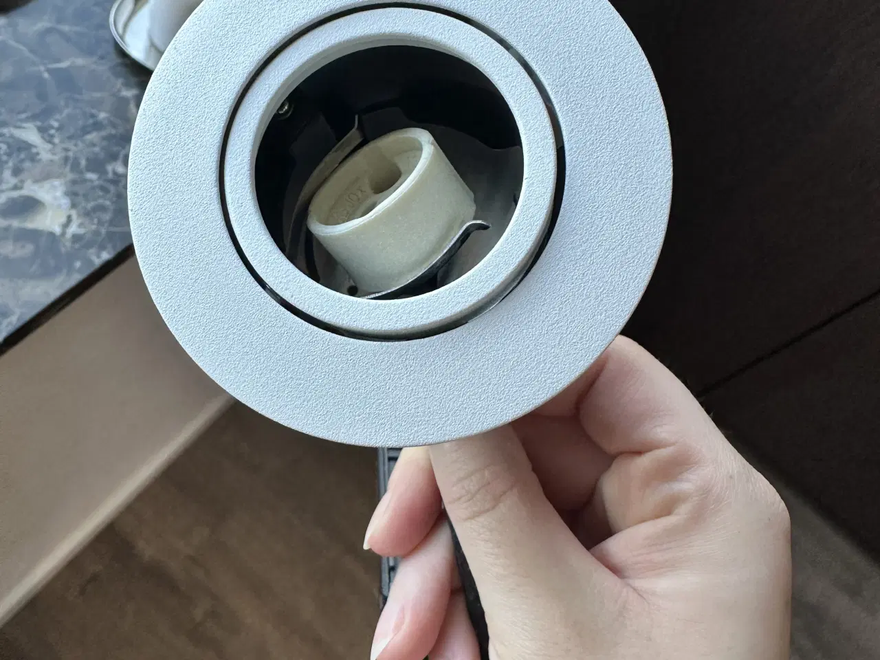 Billede 5 - Udendørs mat Hvid GU10 spot i stilrent design