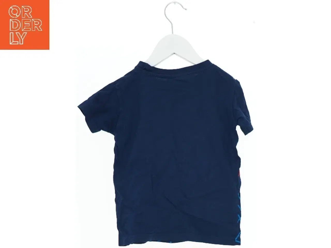 Billede 2 - Blå Spider-Man T-shirt til børn fra Marvel (str. 104)