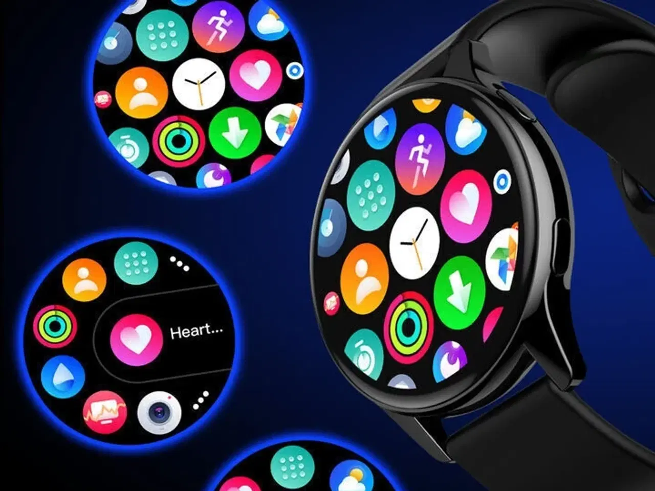 Billede 7 - Smartwatch PRO – Pulsmåler, sportstilstande og magnetisk opladning