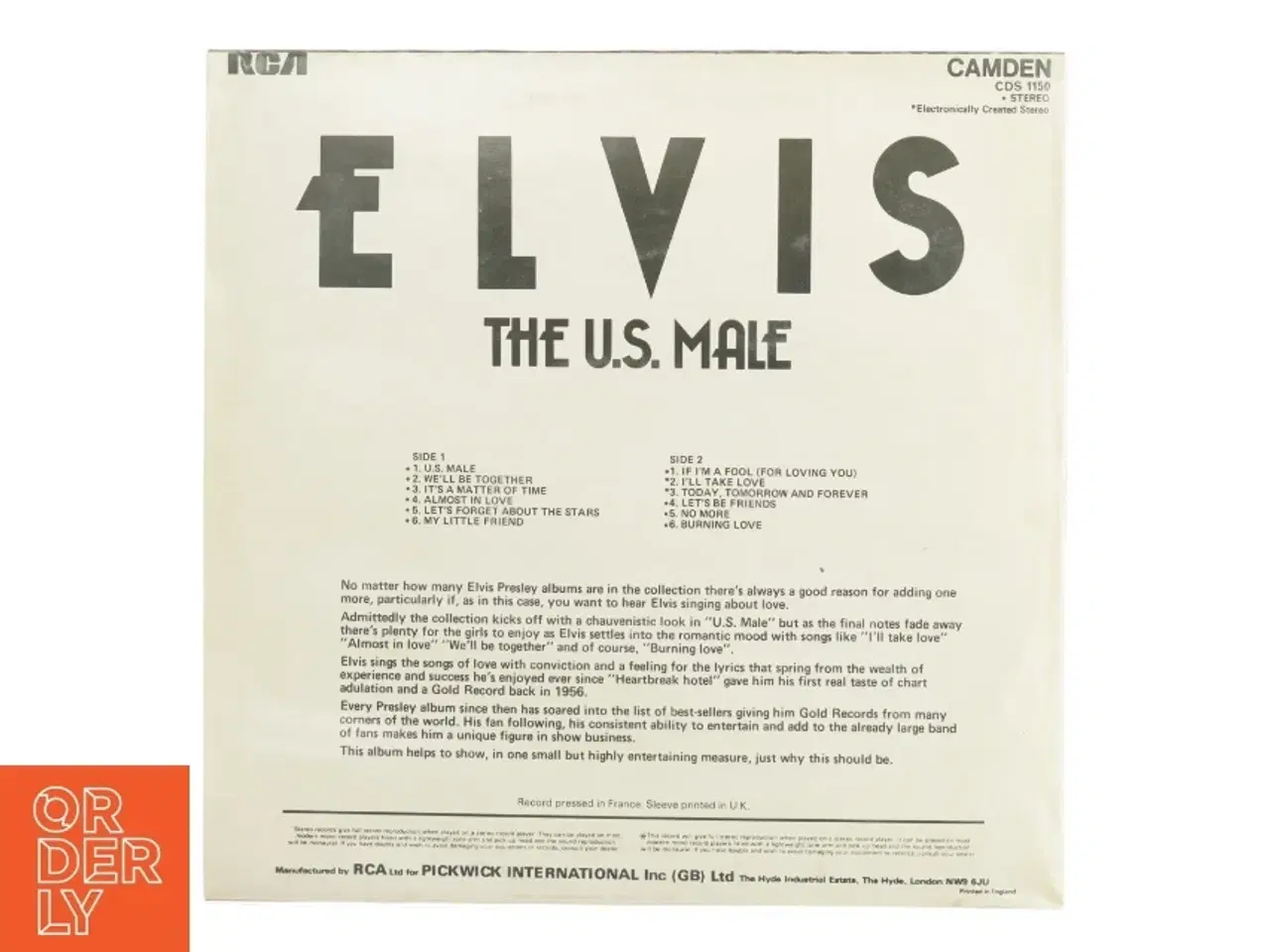 Billede 2 - Elvis Presley vinylplade