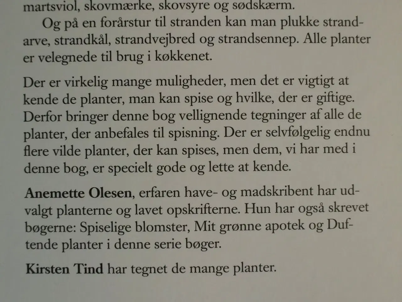 Billede 3 - spiselige vilde planter, af anemette olesen, emne: