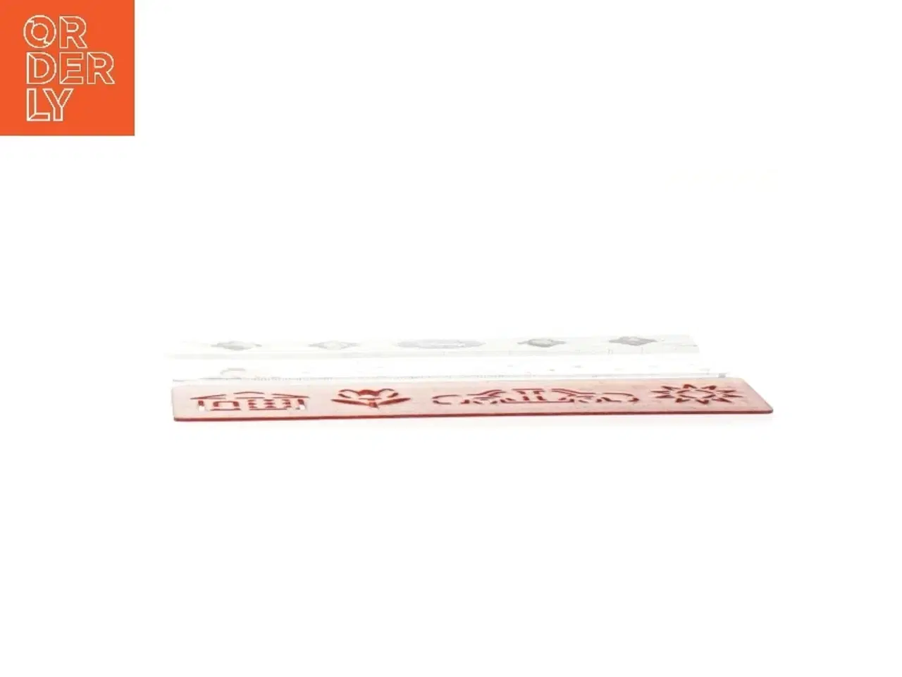 Billede 3 - Linial og stencil sæt fra Disney (str. 15 cm)