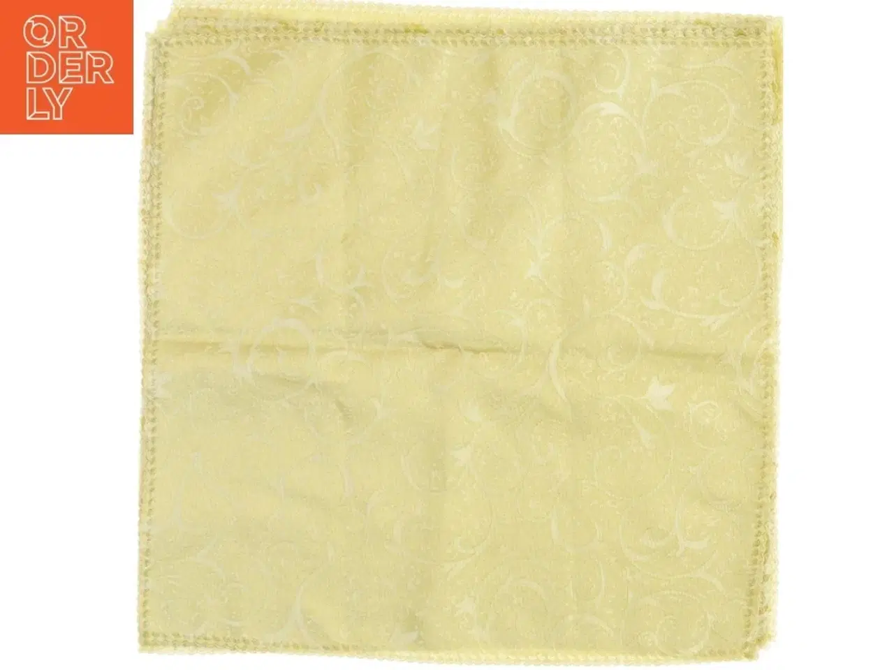 Billede 4 - Broderet servietter (str. Cirka 47 x 47 cm)