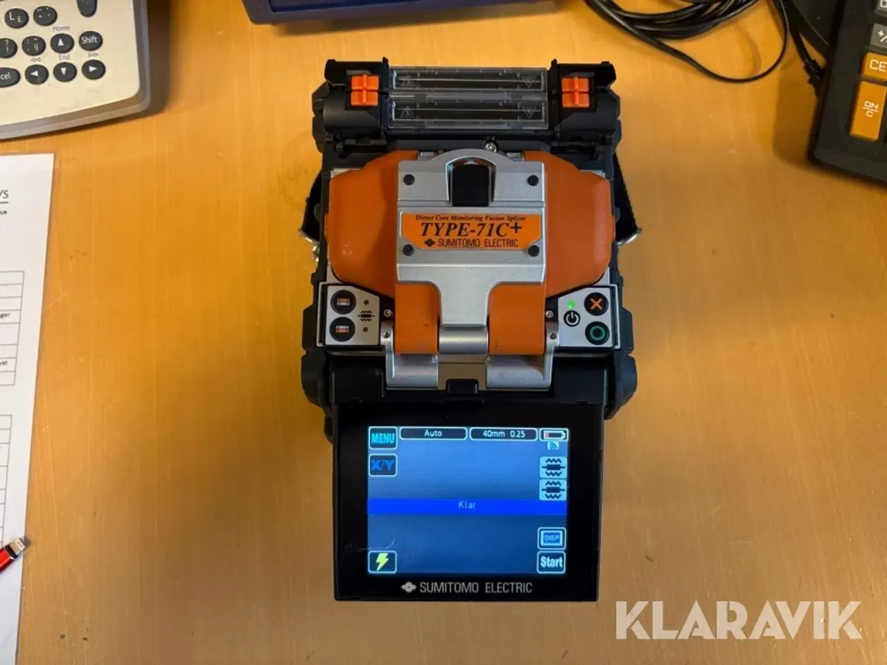 Billede 1 - Fibersplids m/ kliver Sumitomo Electric 71C+