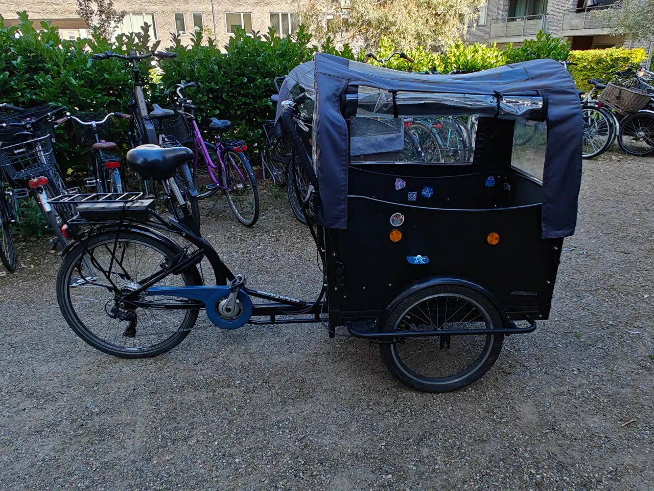 Billede 1 - UDLEJES - Ladcykel/cargobike electric