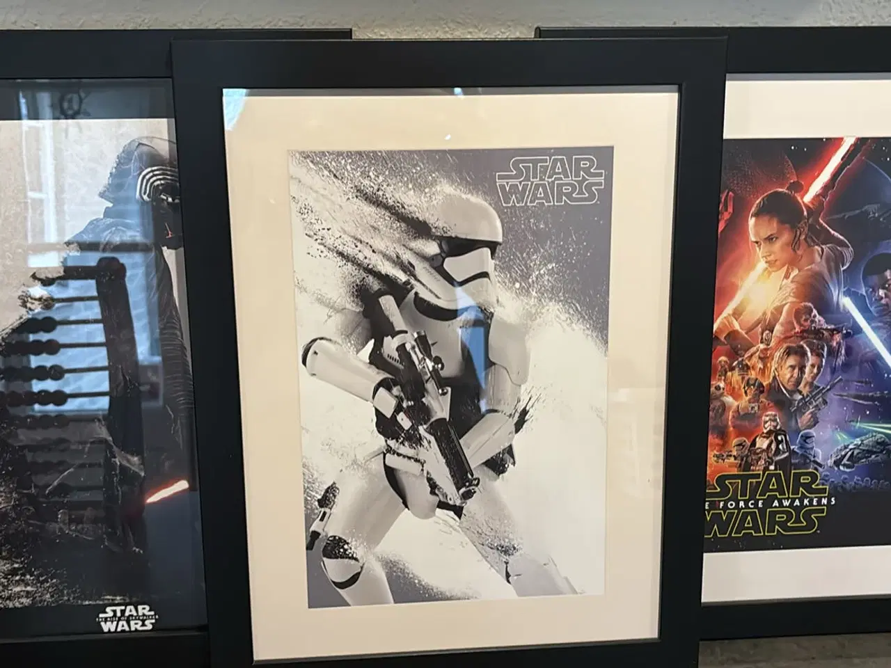 Billede 1 - Star Wars plakater i ramme