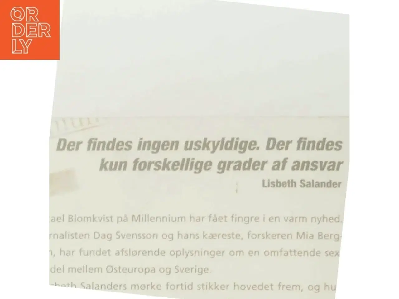 Billede 3 - Pigen Der Legede Med Ilden (Millennium, 2. Bind) af Stieg Larsson (Bog)