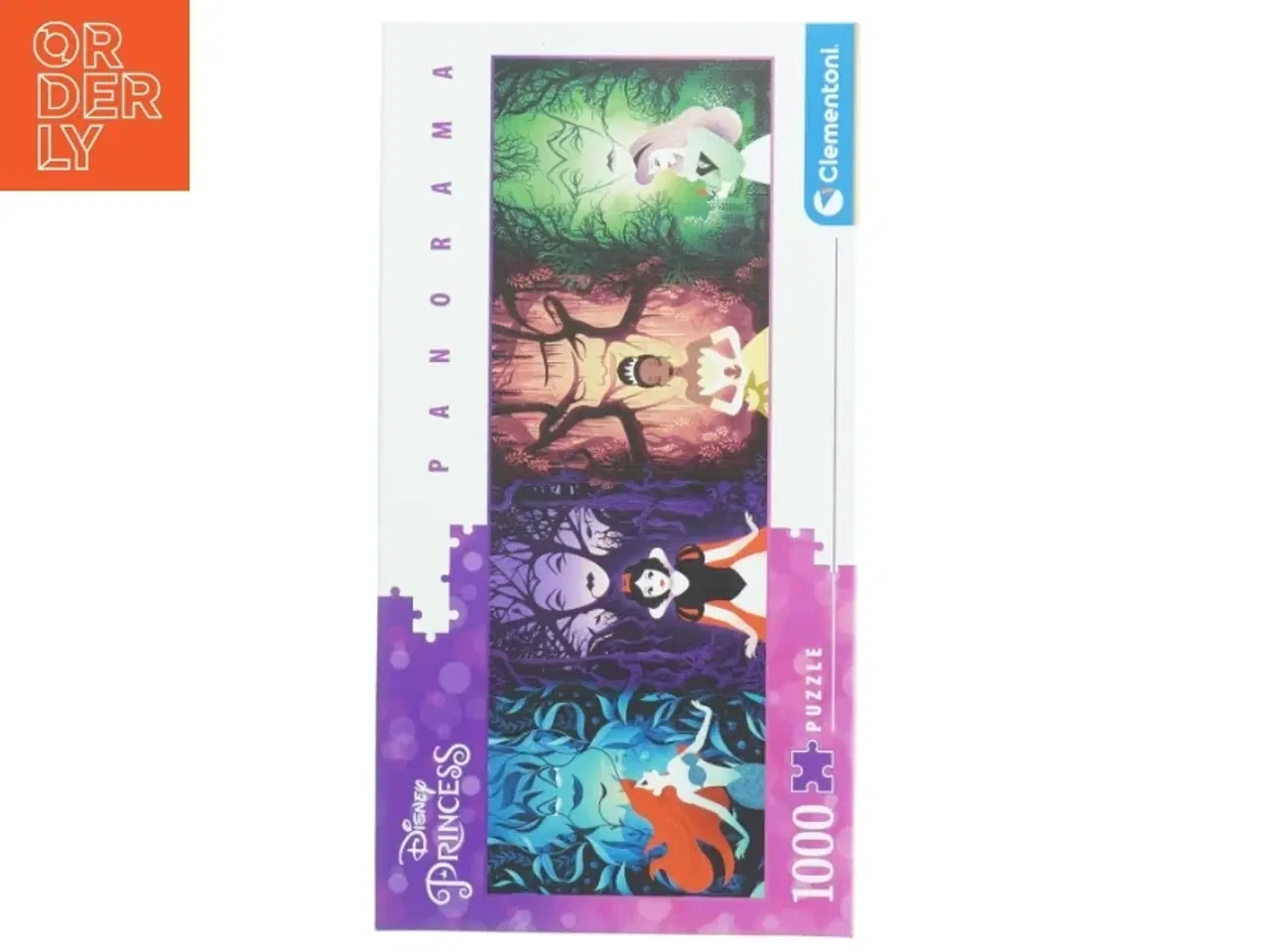 Billede 2 - 1000-brikkers Disney Prinsesse panorama puslespil