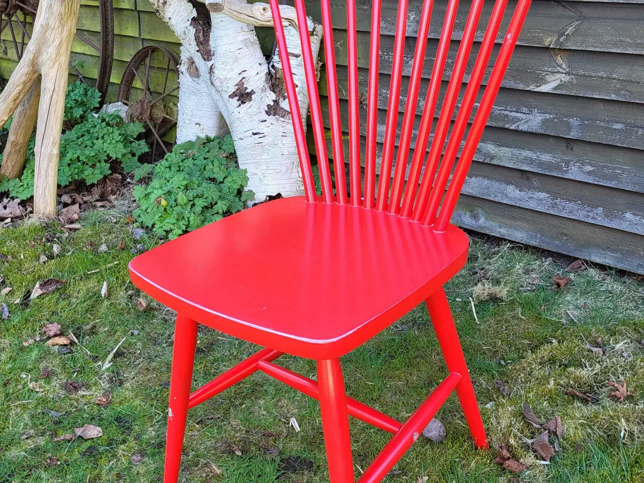 Billede 1 - Skulpturel retro IKEA stol