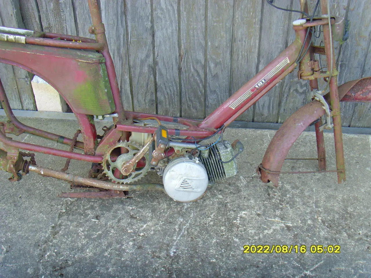 Billede 5 - Gammel knallert stel og motor
